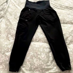 Brand new Black XS Figs joggers with tags.